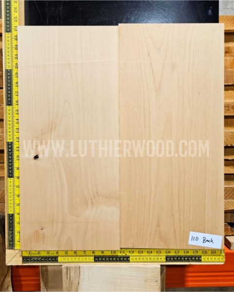 American Red Alder Explorer Sized Guitar Making Body Blank Set