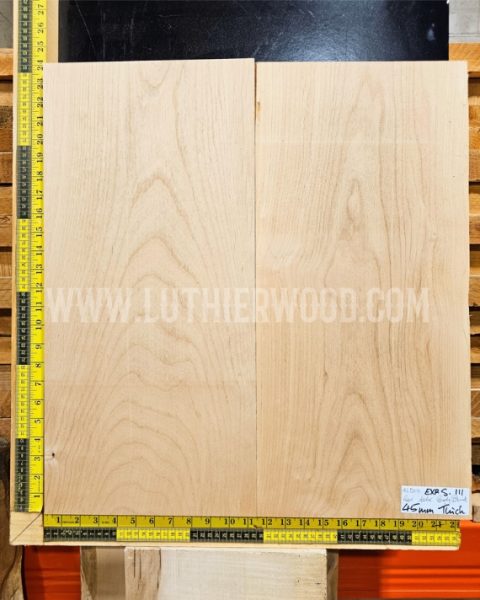American Red Alder Explorer Sized Guitar Making Body Blank Set