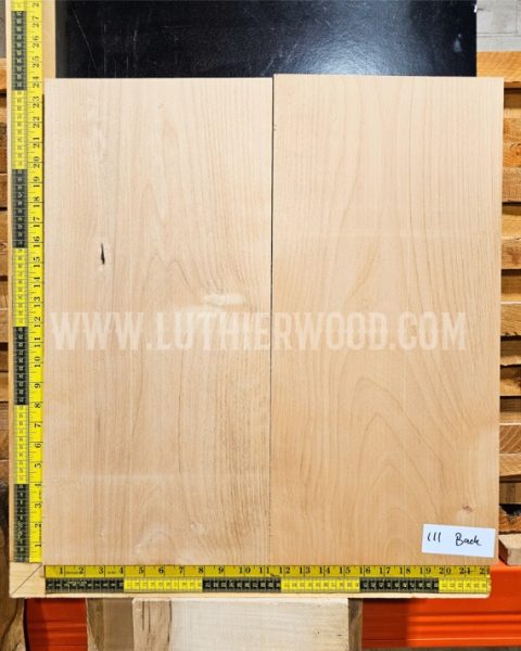 American Red Alder Explorer Sized Guitar Making Body Blank Set