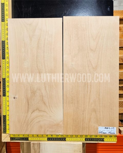 American Red Alder Explorer Sized Guitar Making Body Blank Set