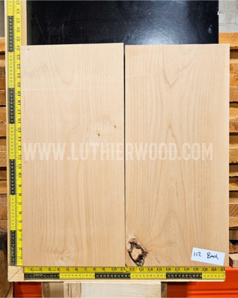 American Red Alder Explorer Sized Guitar Making Body Blank Set