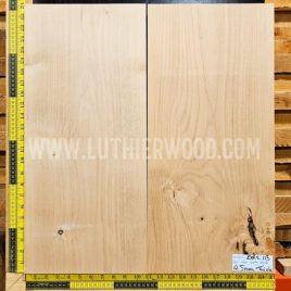 American Red Alder Explorer Sized Guitar Making Body Blank Set