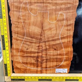 Ancient Quilted Redwood Bookmatched Set