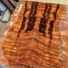 Ancient Quilted Redwood Bookmatched Set