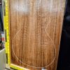 English Walnut Bookmatched Carve Top Set