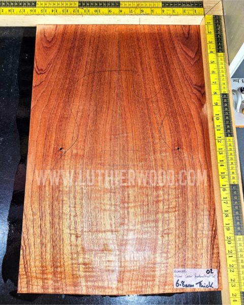 Asian Cedar Bookmatched Top Set