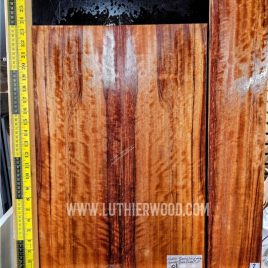 Bubinga acoustic guitar back & sides set