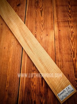 2A Roasted Flame Maple Guitar & Bass Neck Blank