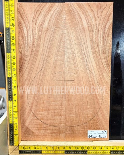Asian Cedar Bookmatched Top Set