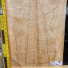 Flame Maple Carve Top Bookmatched Guitar Top Set