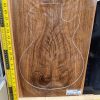 Ripple English Walnut Bookmatched Set #083