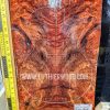 Australian Western Red Box Burr Guitar Top Bookmatched Set