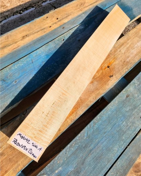 Flame Maple Guitar Neck Blank