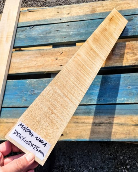 Flame Maple Guitar Neck Blank