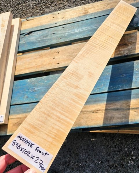 Flame Maple Guitar Neck Blank