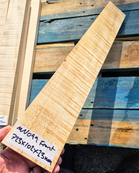 Flame Maple Guitar Neck Blank