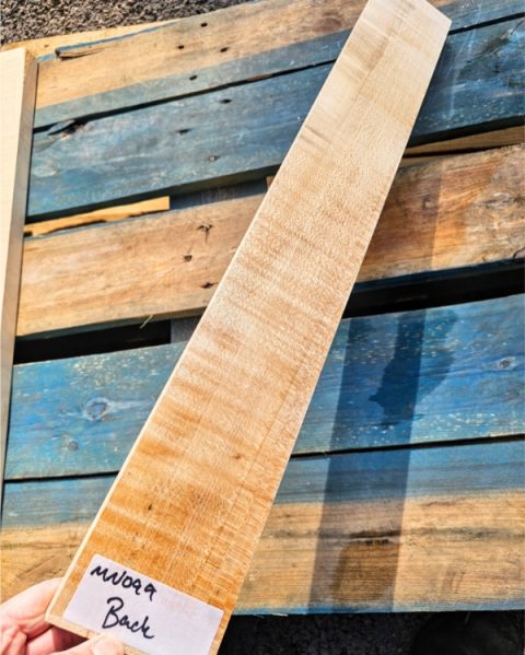 Flame Maple Guitar Neck Blank