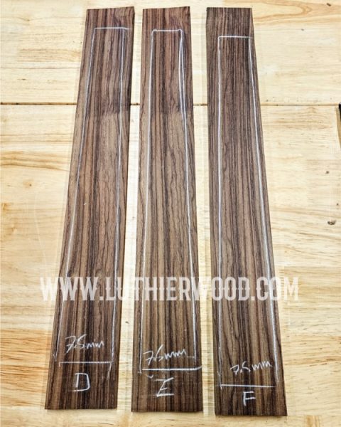 Indian Rosewood Guitar Fingerboard Blank Luthier Wood