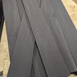 Master Grade Ebony Guitar Sized Fingerboard Blank