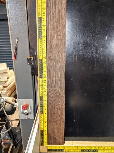 Wenge Quarter Sawn Neck Blank