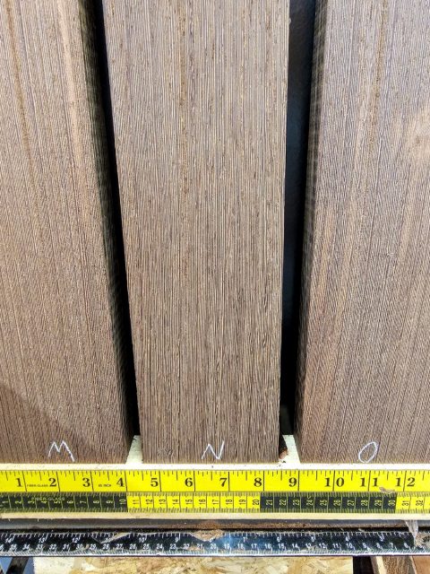 Wenge Quarter Sawn Neck Blank