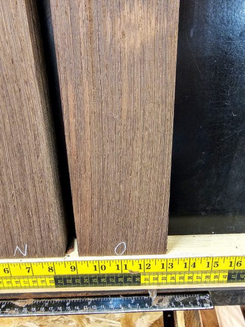Wenge Quarter Sawn Neck Blank