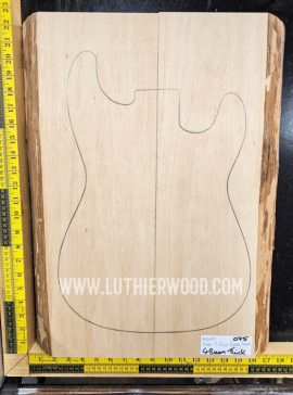 Alder Two Piece Guitar & Bass Body Blank