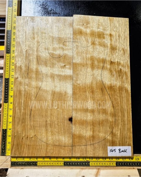 Korina / White Limba Guitar & Bass Body Blank Set