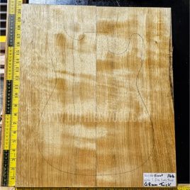 Korina / White Limba Guitar & Bass Body Blank Set