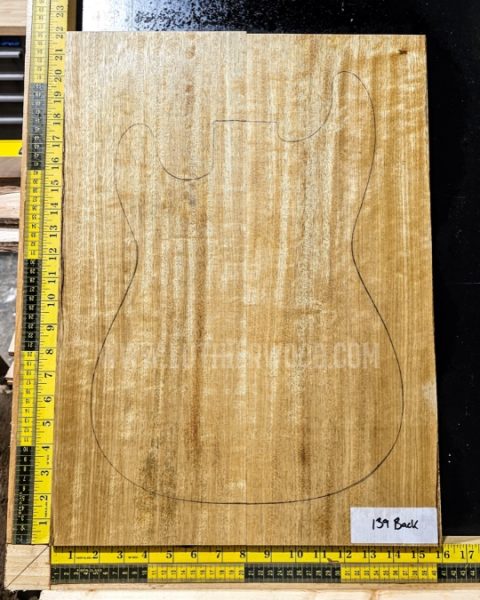 Korina / White Limba Guitar & Bass Body Blank Set