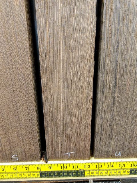 Wenge Quarter Sawn Neck Blank