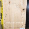 Alder Two-Piece Guitar and Bass Body Blank Set