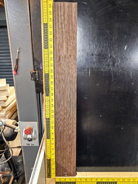 Wenge Quarter Sawn Neck Blank