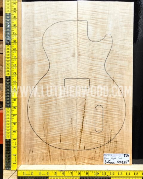 Flame Maple Drop Top Bookmatched Set