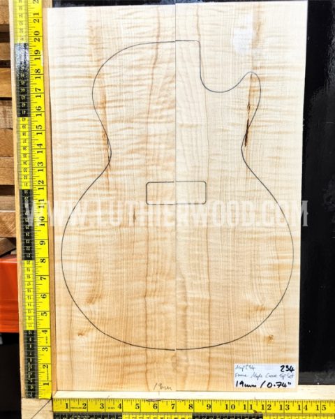 Flame Maple CARVE TOP Set 234