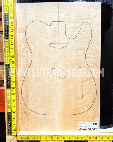 Flame Maple drop top bookmatched set for Guitar or Bass.