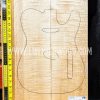Flame Maple Bookmatched Guitar And Bass Top Set