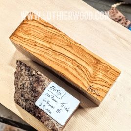 Italian Olivewood Knife Scales Block