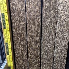 Black Palm Fingerboard Blank – Board D