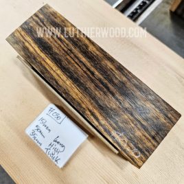 Figured Shedua Knife Scales Block 38
