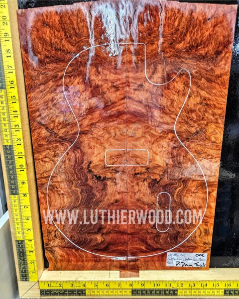 Australian Western Red Box Burl No.2 SUPER RARE