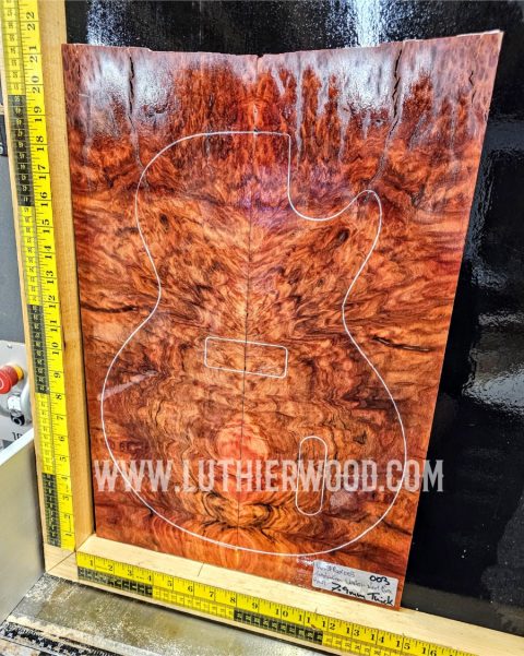 Australian Western Red Box Burl No.3 SUPER RARE