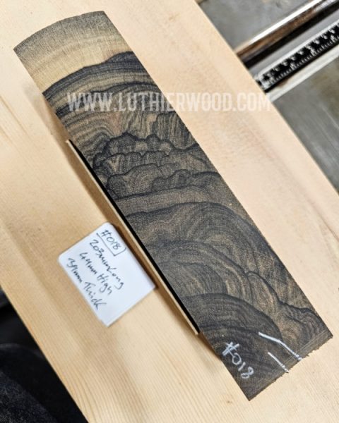 Ziricote Knife Scales Blank
