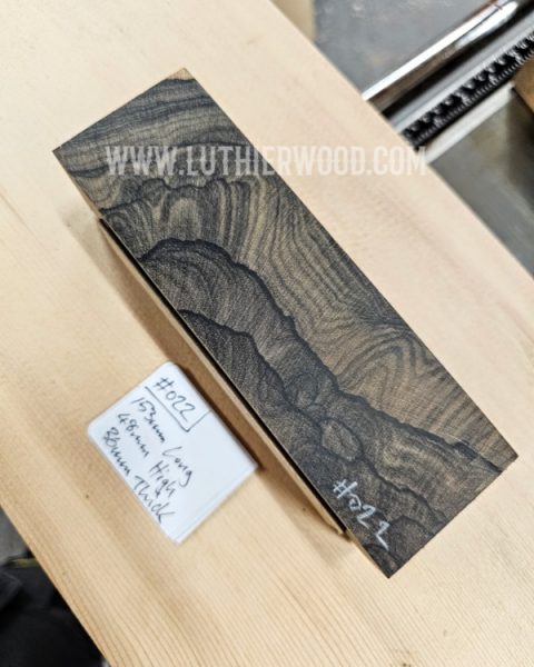 Ziricote Knife Scales Blank