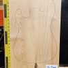 Red Alder 2 Piece Guitar / Bass Body Blank