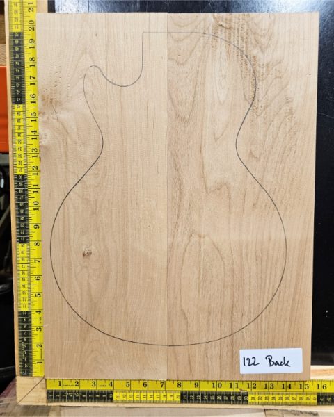 Red Alder 2 Piece Guitar / Bass Body Blank