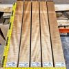 Roasted Flame Maple guitar & bass neck blank