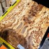 Spalted Elm Burl Bookmatched Guitar Top Set