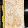 Flame Maple CARVE TOP One Piece Guitar & Bass Top