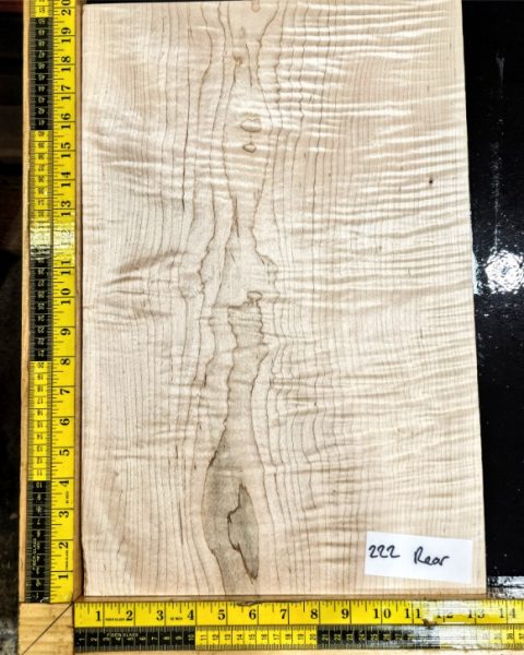 Flame Maple CARVE TOP One Piece Guitar & Bass Top